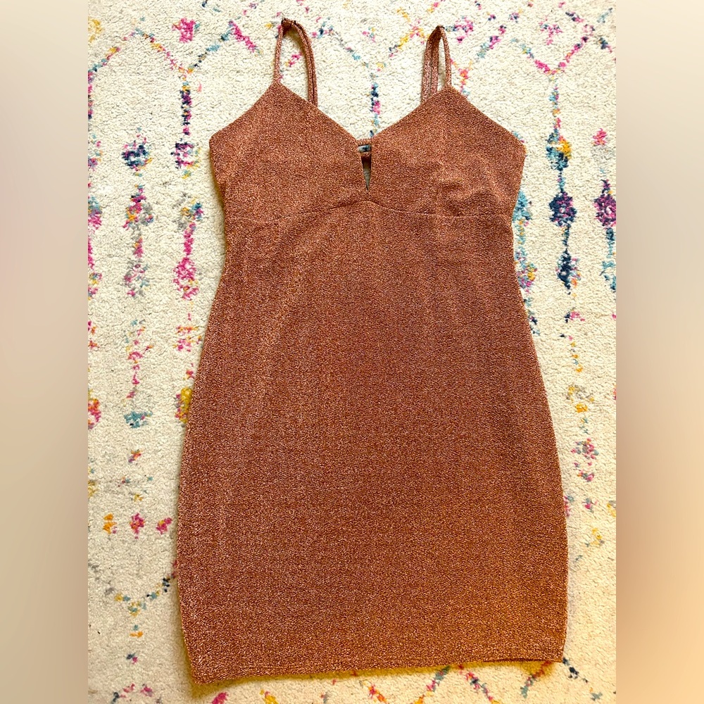 Wild Fable (ASOS) size L Sparkly Mini Dress